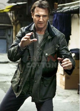Taken 3 Liam Neeson Green Jacket